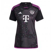 Koszulka piłkarska Bayern Munich Alphonso Davies #19 Strój wyjazdowy dla kobiety 2023-24 tanio Krótki Rękaw